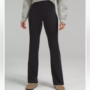 Lululemon softstreme ribbed flare leggings
